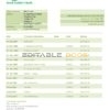 Sudan Saudi Sudanese Bank proof of address statement template in Word and PDF format