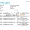 Georgia TBC bank proof of address statement template in Word and PDF format, fully editable