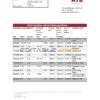 Tunisia ATB Bank statement easy to fill template in Excel and PDF format