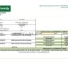 Turkey Sekerbank bank statement template in .doc and .pdf format, fully editable