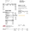 USA ADP business corporate earnings statement template in .xls and .pdf file format