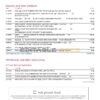 USA Bank of America bank statement template in Word and PDF format, 6 pages, version 2