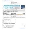 USA Indiana Centier bank statement template in Excel and PDF format