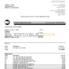 USA Ohio KeyBank bank statement template in Word and PDF format