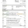 USA Regions bank proof of address statement template in Word and PDF format