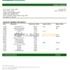 Uganda Bank of Africa proof of address bank statement template in Word and PDF format
