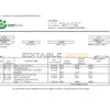 Ukraine OTP bank statement template in .xls and .pdf file format