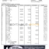 United Kingdom Metrobank bank statement template in Excel and PDF format