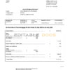 United Kingdom NatWest bank proof of address statement in Word and PDF format (.doc and .pdf)