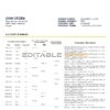 Uruguay Banco De La Republica Oriental Del Uruguay bank statement template in .doc and .pdf format