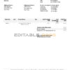USA Adidas invoice template in Word and PDF format, fully editable