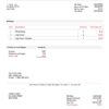 USA Adobe invoice template in Word and PDF format, fully editable