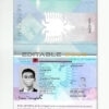 Authentic Albania PSD Passport Template