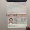 Authentic Austria PSD Passport Template (photo look)