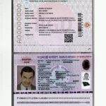 Authentic Bangladesh PSD e-Passport Template (2020 – present, version 2)