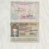 Authentic Belarus PSD Passport Template (2006 – 2020)