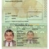 Authentic Benin PSD Passport Template