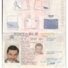 Authentic Georgia PSD Passport Template