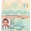 Authentic Grenada PSD Passport Template