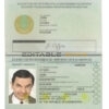 Authentic Kazakhstan PSD Passport Template (1991-2009)