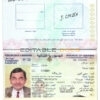 Authentic Lebanon PSD Passport Template