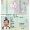 Authentic Nepal PSD Passport Template