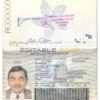 Authentic Nicaragua PSD Passport Template