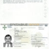 Authentic Portugal PSD Passport Template (2006-2017)