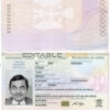 Authentic Serbia PSD Passport Template (2016 – present)