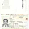 Authentic South Africa PSD Passport Template (2009 – present)