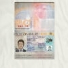 Authentic Taiwan PSD Passport Template