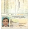 Authentic Tanzania PSD Passport Template