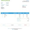 USA Autodesk invoice template in Word and PDF format, fully editable