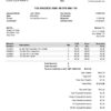 USA Coca-Cola invoice template in Word and PDF format, fully editable