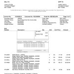 USA Dell Technologies invoice template in Word and PDF format, fully editable