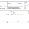 USA Entertainment Partners Enterprises financial company pay stub Word and PDF template