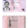 Fake Belgium Driver License Template | PSD Layer-Based