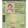 Fake Brazil (Santa Catarina) Driver License Template | PSD Layer-Based