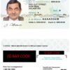 Fake Canada Quebec Driver License Template | PSD Layer-Based