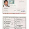 Fake Cuba Driver License Template | PSD Layer-Based