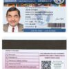Fake International Driver License Template (version 2) | PSD Layer-Based