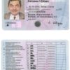 Fake Kyrgyzstan Driver License Template | PSD Layer-Based