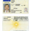 Fake New Zealand Driver License Template | PSD Layer-Based