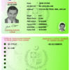 Fake Pakistan international Driver License Template | PSD Layer-Based