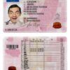 Fake Poland Driver License Template (2019 – present) | PSD Layer-Based