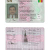 Fake Senegal Driver License Template | PSD Layer-Based
