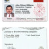 Fake Tonga Driver License Template | PSD Layer-Based