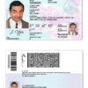 Fake USA District of Columbia Driver License Template | PSD Layer-Based