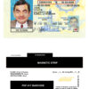 Fake USA Louisiana Driver License Template | PSD Layer-Based
