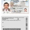 Fake USA Oklahoma Driver License Template (2020 – present) | PSD Layer-Based
